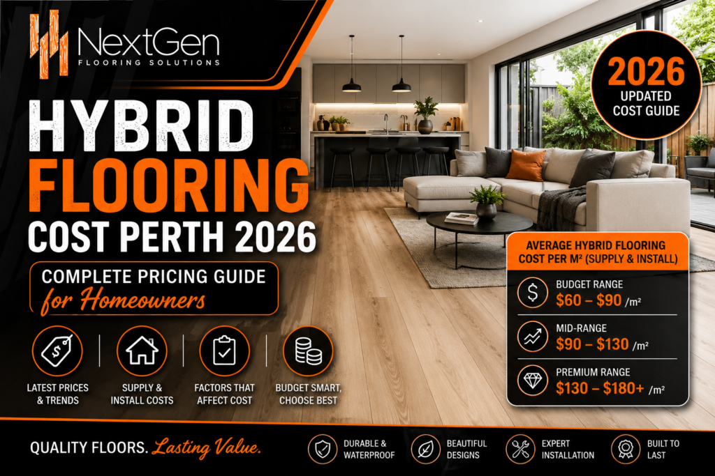 Hybrid Flooring Cost Perth 2026 | Complete Guide | Next Gen Flooring Solutions